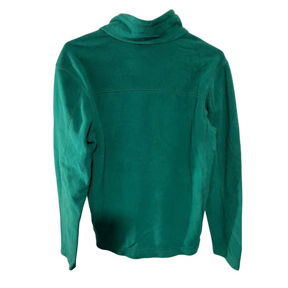 Patagonia XS Green Fleece Quarter-Zip Pullover For Women - Picture 3 of 7